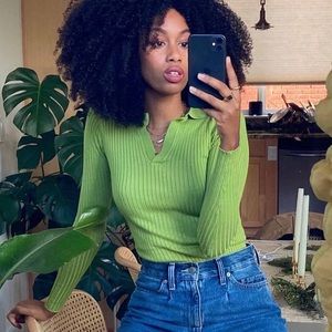 Find Me Now Hensley polo top